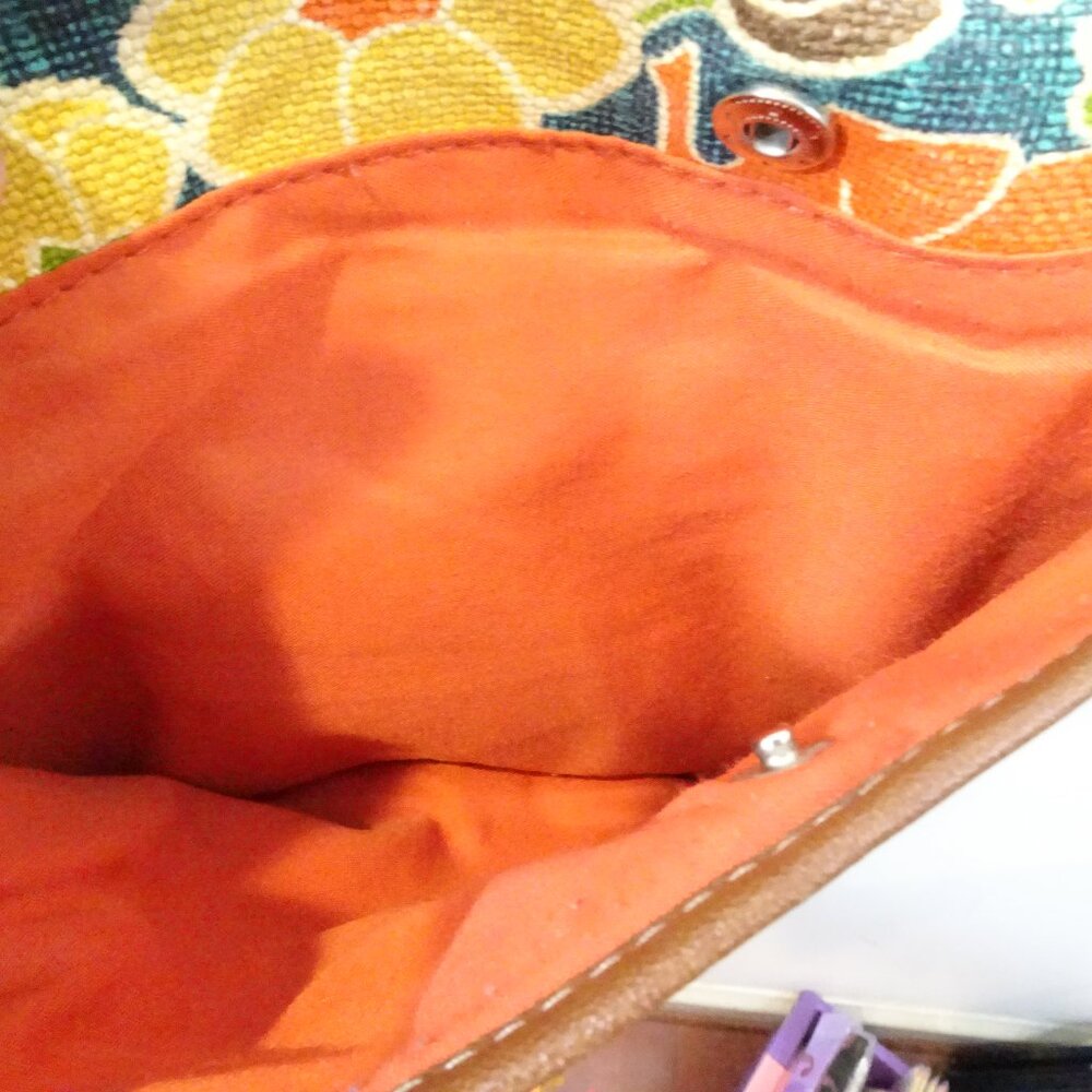 Relic By Fossil Crossbody Bag Elephant Floral Can… - image 6